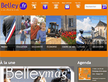 Tablet Screenshot of belley.fr